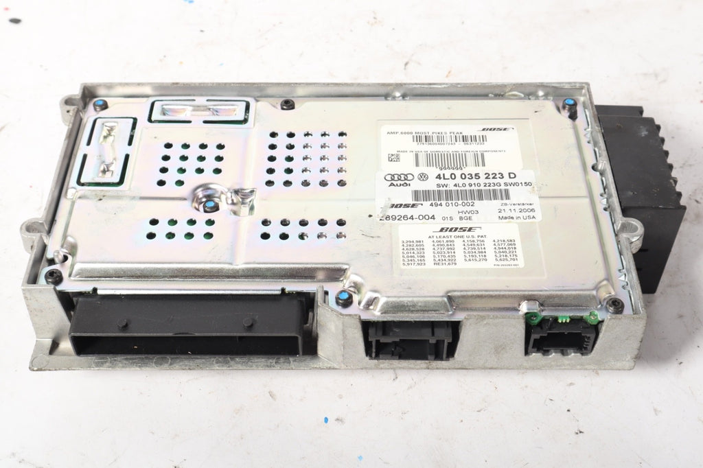2007-2009 Audi Q7 Bose Premium Radio Amplifier Audio Module Amp 4L0035223D
