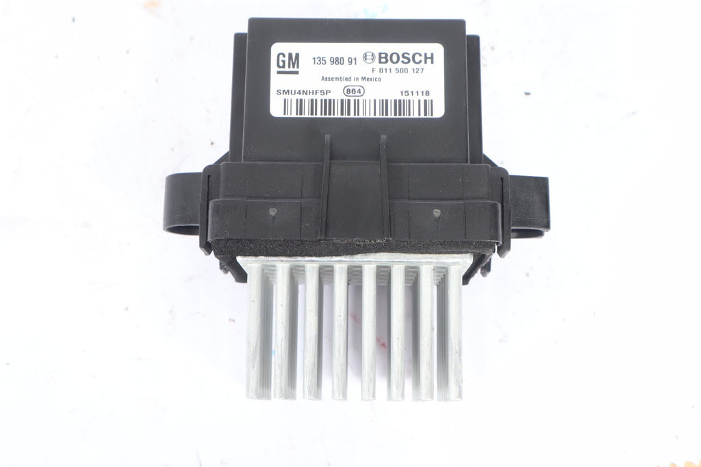 2016-2019 BUICK CASCADA A/C HEATER FAN BLOWER MOTOR RESISTOR OEM 13598091