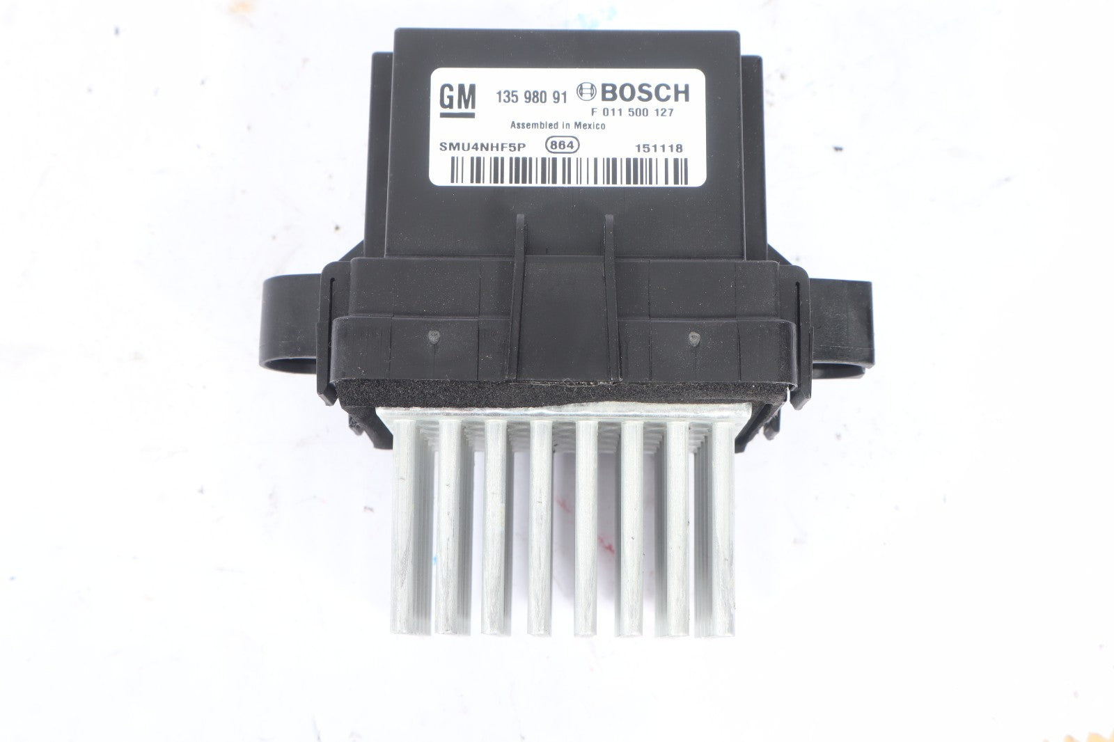 2016-2019 BUICK CASCADA A/C HEATER FAN BLOWER MOTOR RESISTOR OEM 13598091