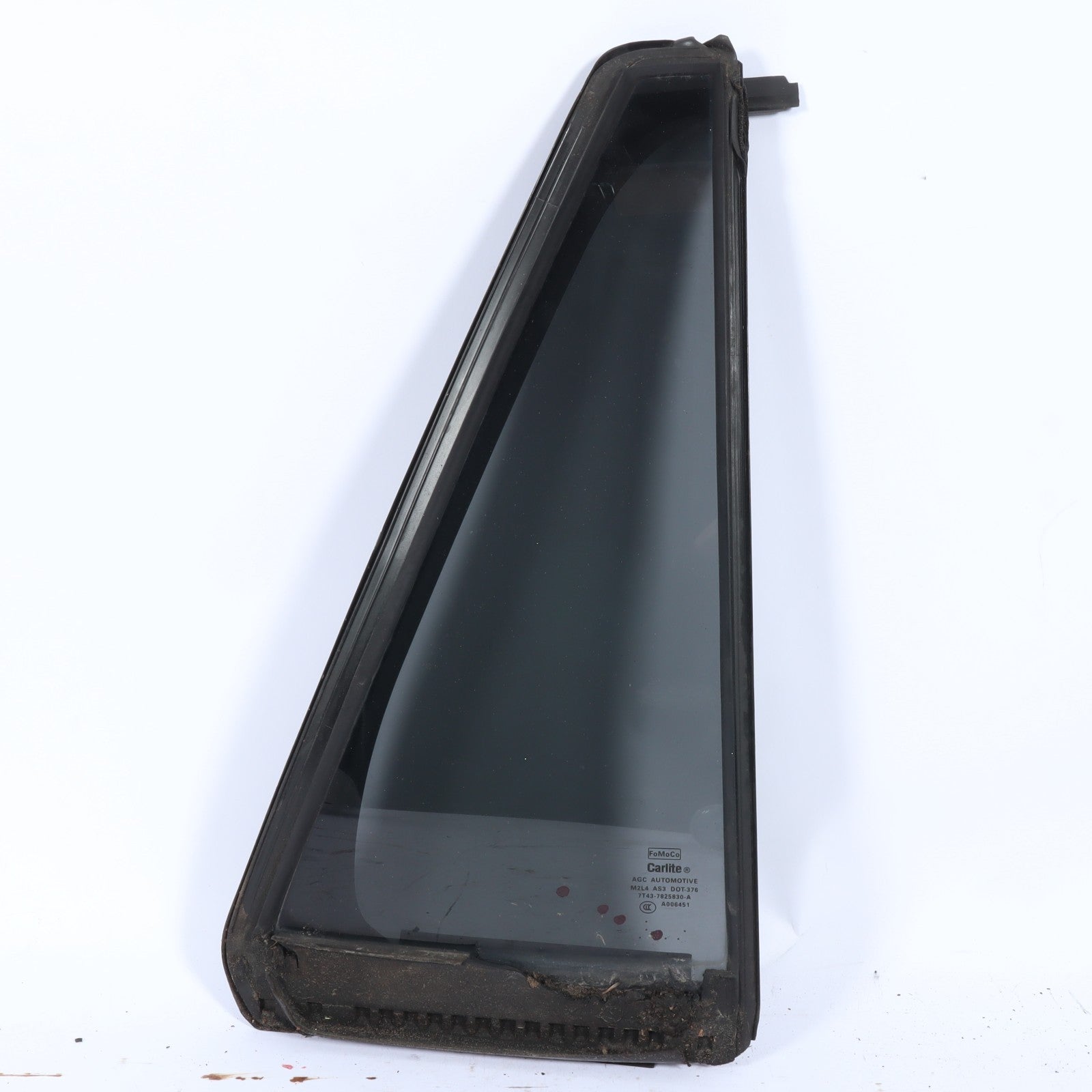 2007-2014 FORD EDGE RIGHT SIDE WINDOW QUARTER GLASS PRIVACY TINT MOULD OEM