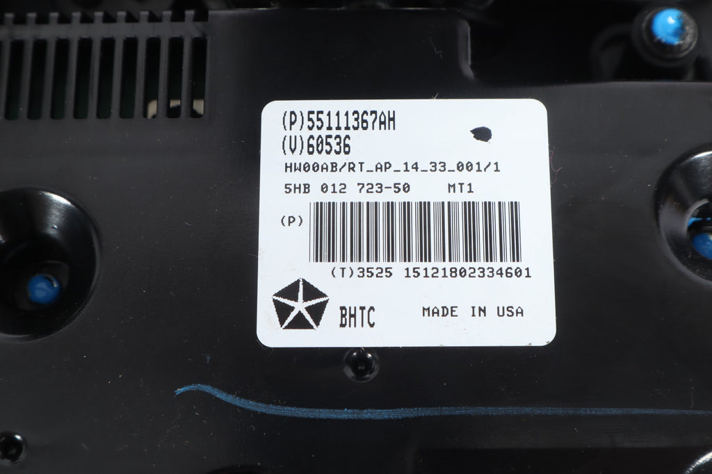 2011-2016 DODGE GRAND CARAVAN TOWN COUNTRY CLIMATE TEMP TEMPERATURE CONTROL OEM