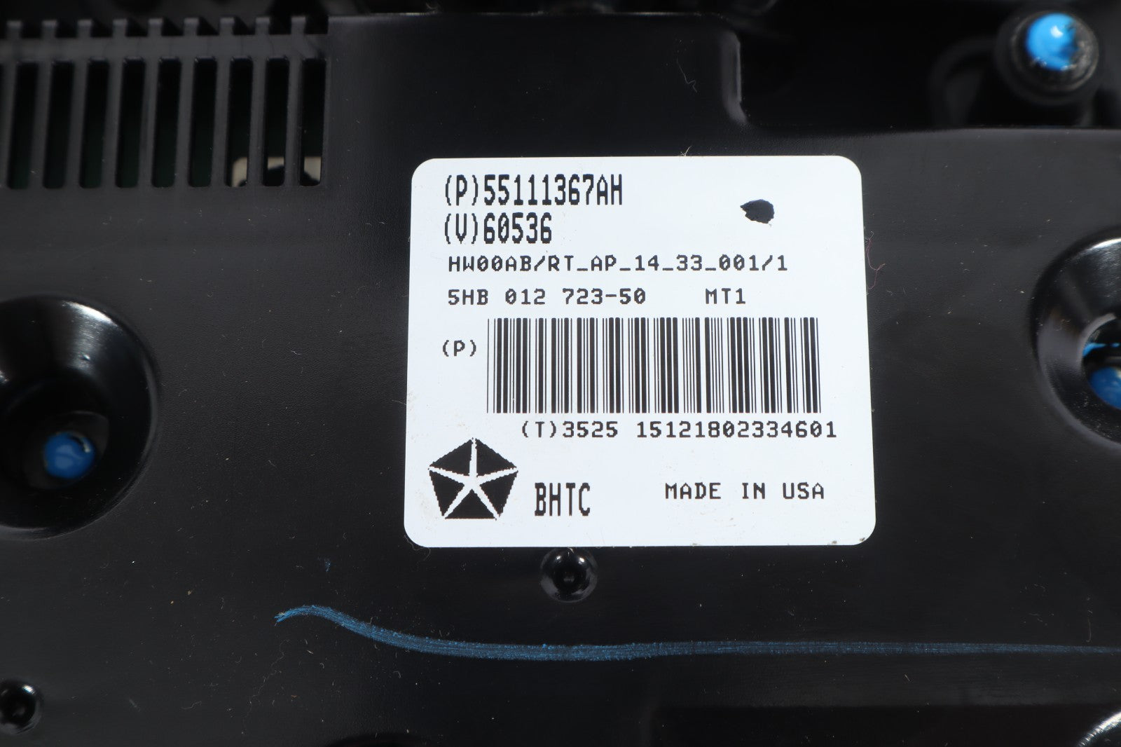 2011-2016 DODGE GRAND CARAVAN TOWN COUNTRY CLIMATE TEMP TEMPERATURE CONTROL OEM