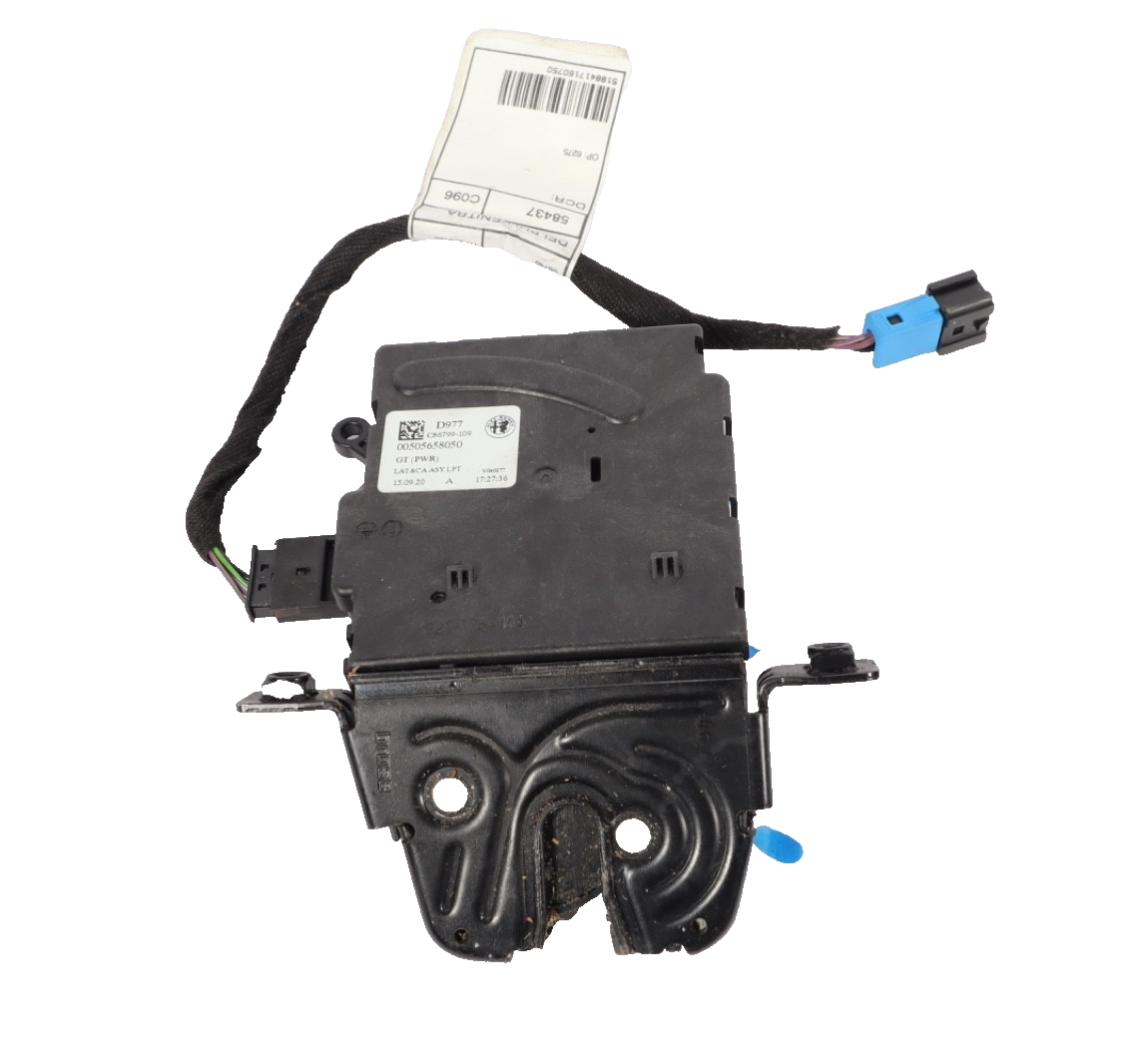 2018 - 2025 ALFA ROMEO STELVIO REAR LIFTGATE LATCH LOCK ACTUATOR OEM 00505658050