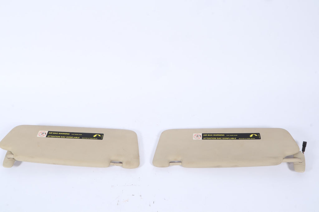 2011-2014 AUDI Q5 SUNVISOR SUN VISOR SHADE RIGHT & LEFT PAIR SET W/MIRROR OEM