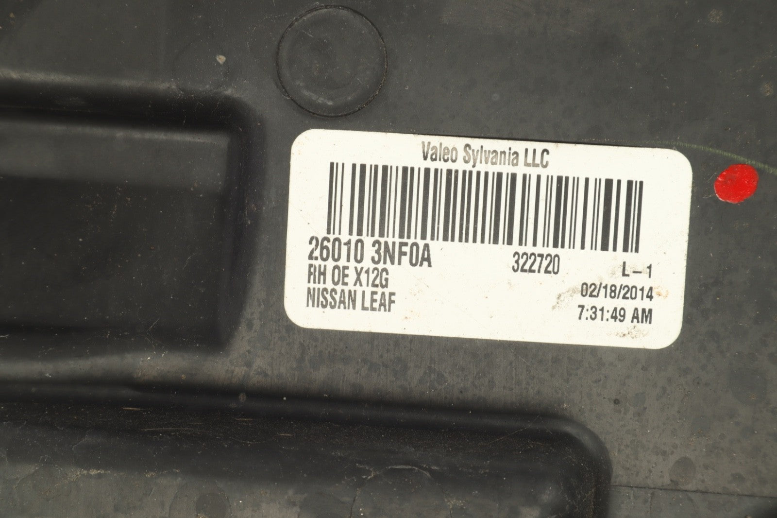 2013 - 2017 Nissan Leaf Right Halogen Headlight OEM