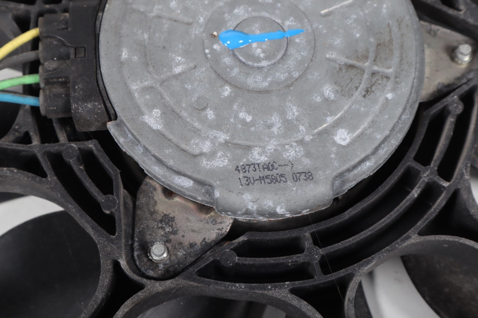 2017 NISSAN MAXIMA SV 3.5L ENGINE RADIATOR COOLING FAN OEM