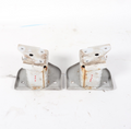 2014-2018 MITSUBISHI OUTLANDER REAR IMPACT BAR BUMPER BRACKET MOUNT SET OEM