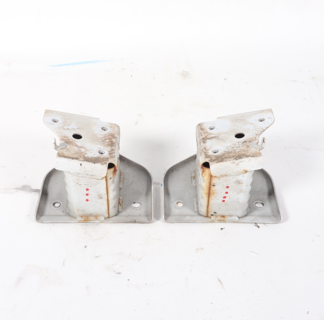 2014-2018 MITSUBISHI OUTLANDER REAR IMPACT BAR BUMPER BRACKET MOUNT SET OEM
