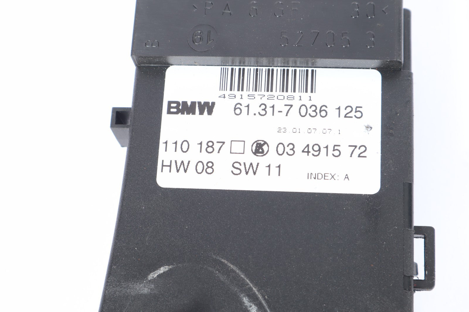 2000-2010 BMW X3 DRIVER SIDE POWER SEAT CONTROL OEM 7036125