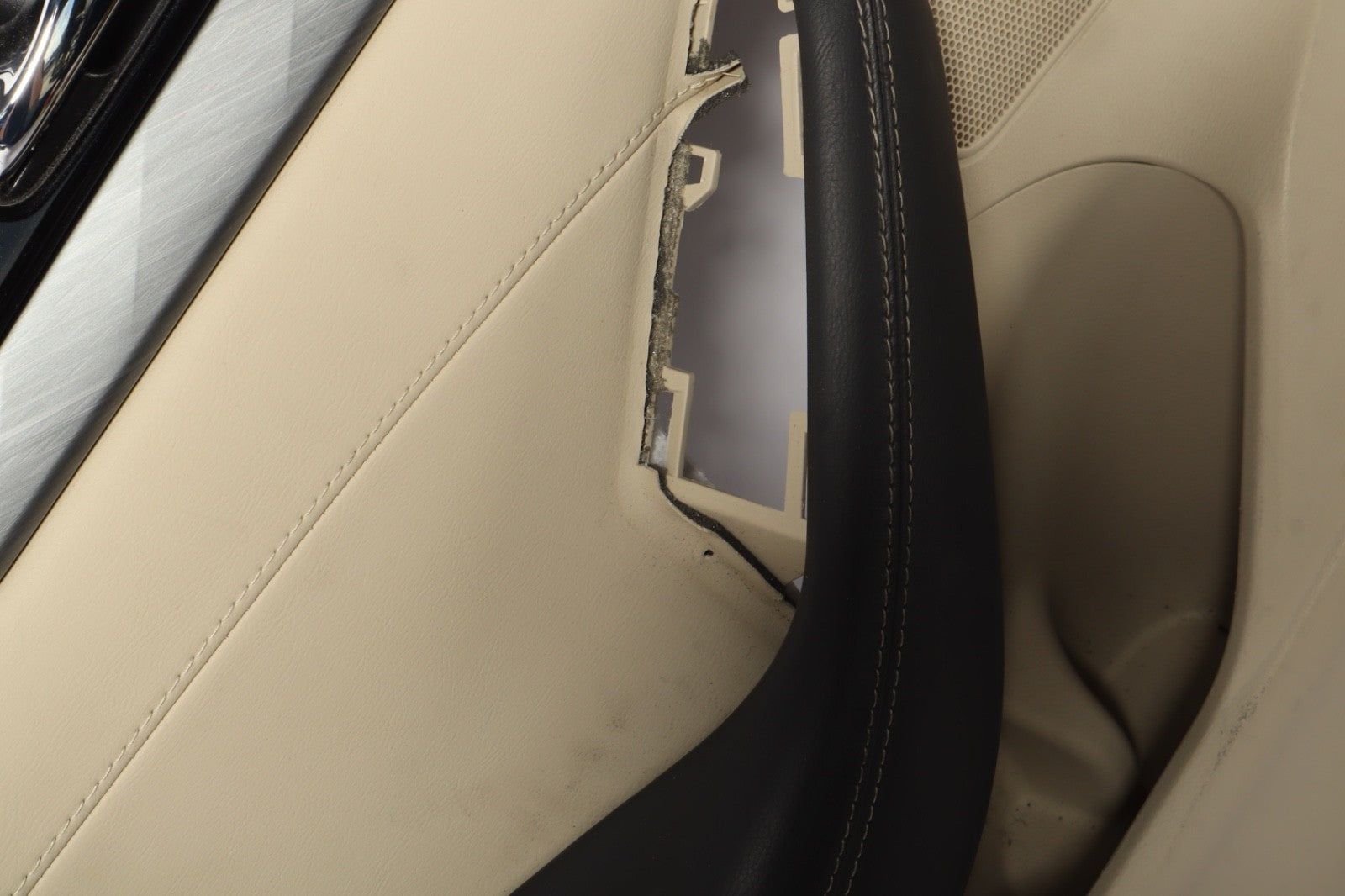 2016-2018 NISSAN MAXIMA REAR LEFT SIDE DOOR TRIM COVER PANEL BLACK OEM