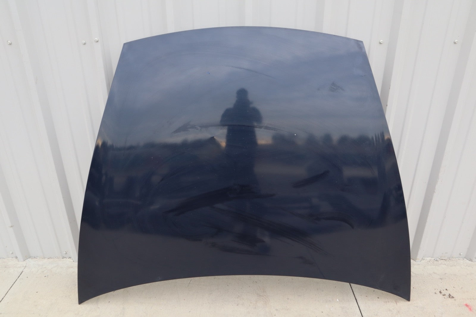 2003-2010 Porsche Cayenne 955 957 Hood Bonnet Panel Shell Blue OEM