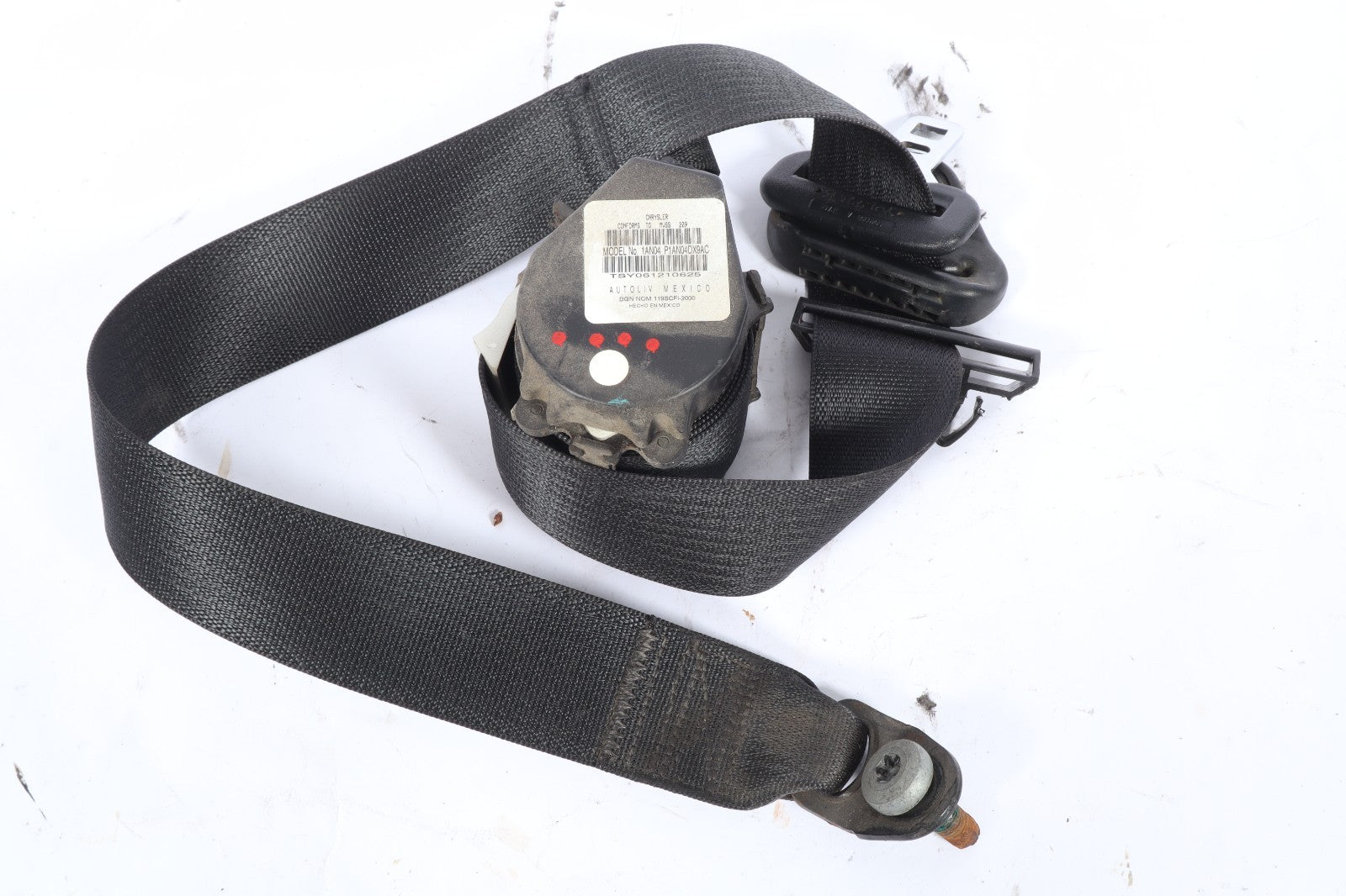 2009 - 2012 DODGE JOURNEY REAR RIGHT SIDE SEAT BELT RETRACTOR OEM