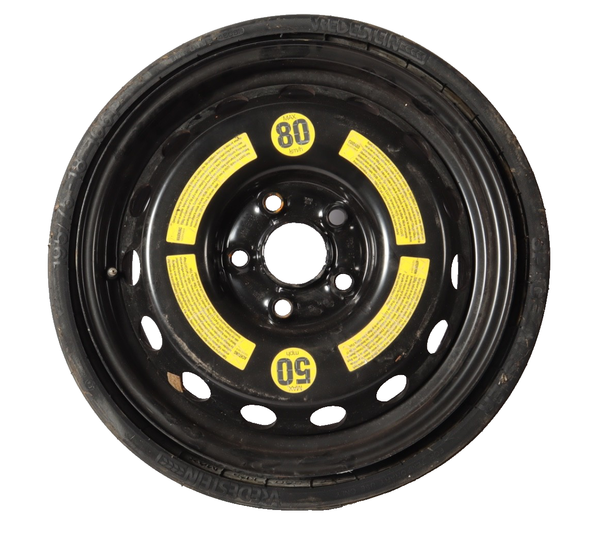 2007 - 2015 AUDI Q7 PORSCHE CAYENNE SPARE TIRE WHEEL RIM 195/75-18 OEM