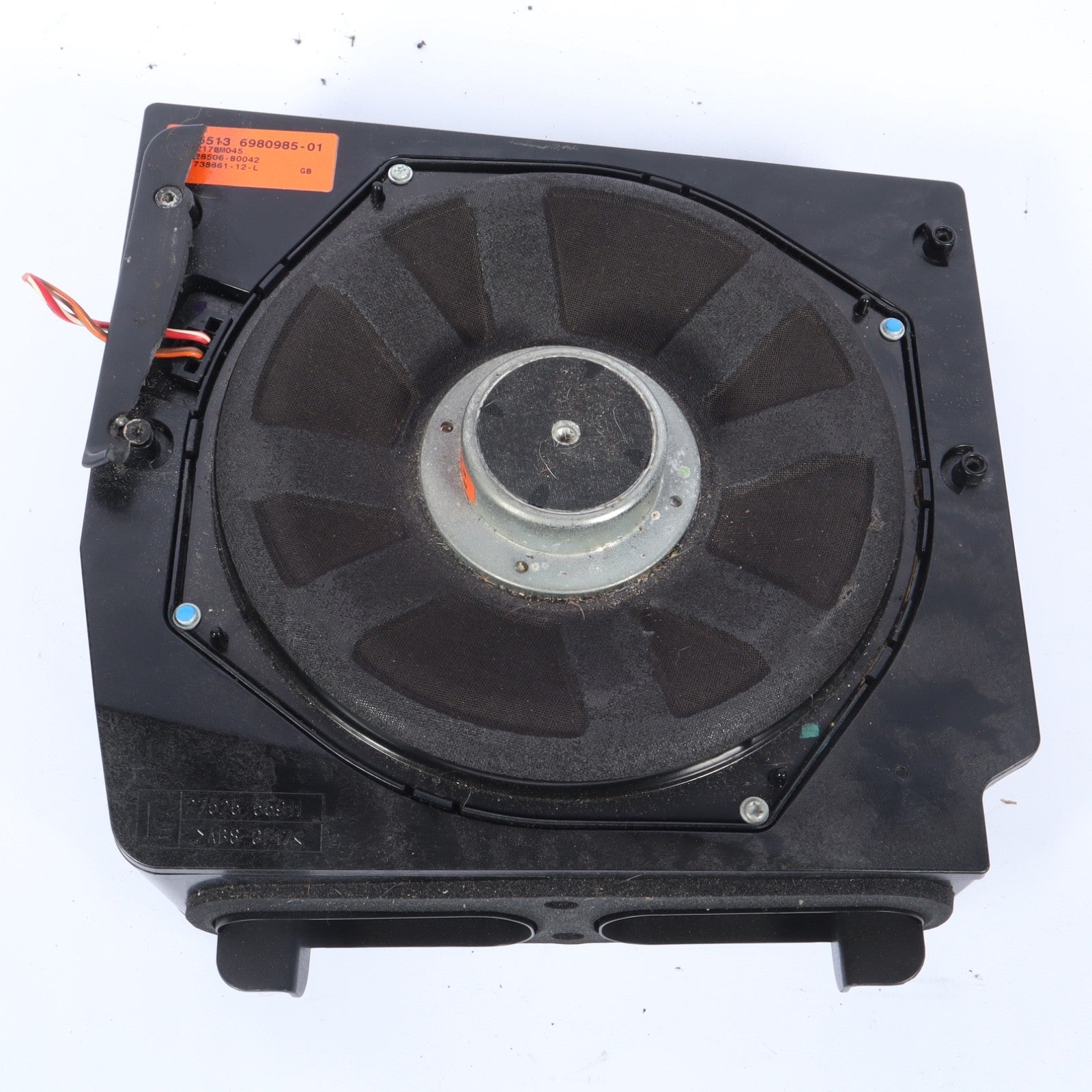 2004 - 2010 BMW X3 FLOOR SPEAKER SUBWOOFER RIGHT 6980985 OEM