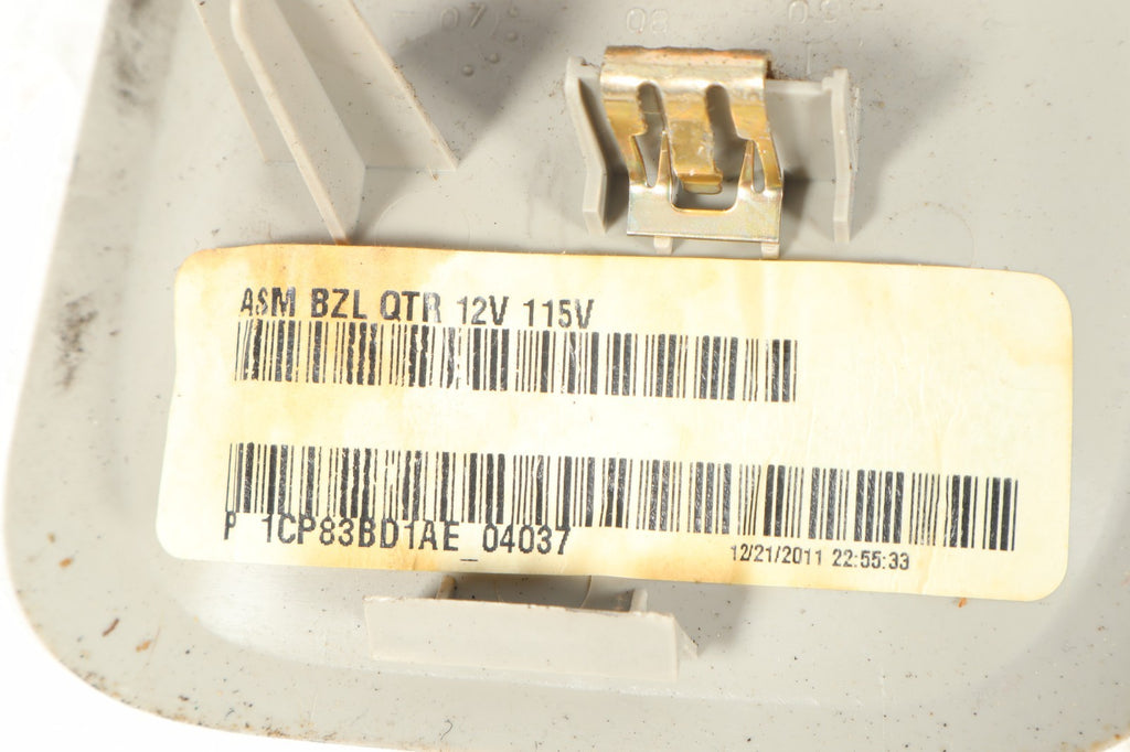 2012 CHRYSLER TOWN COUNTRY DODGE GRAND CARAVAN POWER OUTLET PANEL OEM