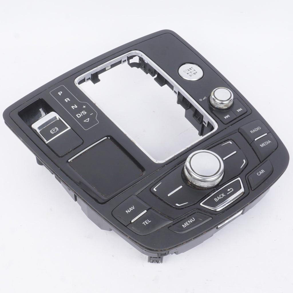 2012 2013 2014 2015 AUDI A6 A7 CENTER CONSOLE MMI RADIO CONTROL PANEL 4G1919610B