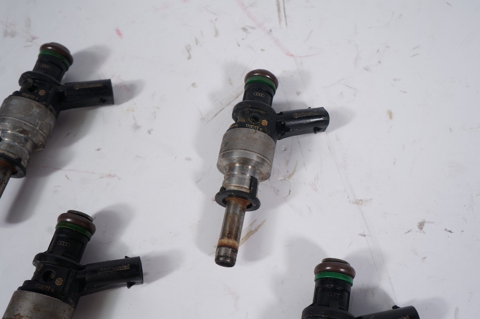 2011-2015 AUDI A6 A7 A8 Q5 Q7 S4 S5 (C7 D4 4L B8 8R 8T) 3.0L FUEL INJECTOR SET 5