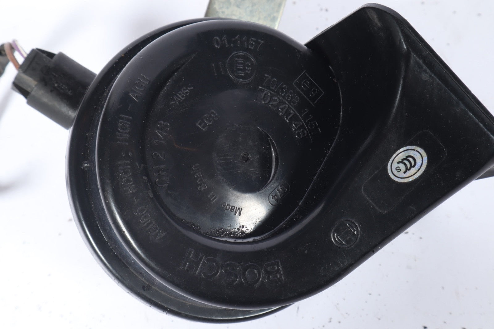 2007-2010 BMW X3 Left Right High Low Note Tone Horn Signal Set Alarm Siren OEM