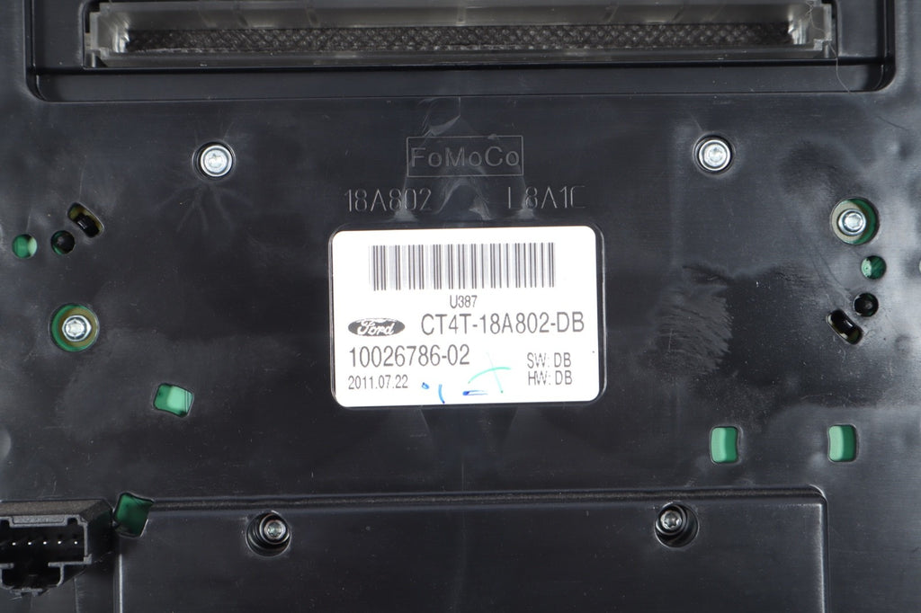 2011-2014 FORD EDGE RADIO CD FACE PLATE REPLACEMENT OEM CT4T18A802DB