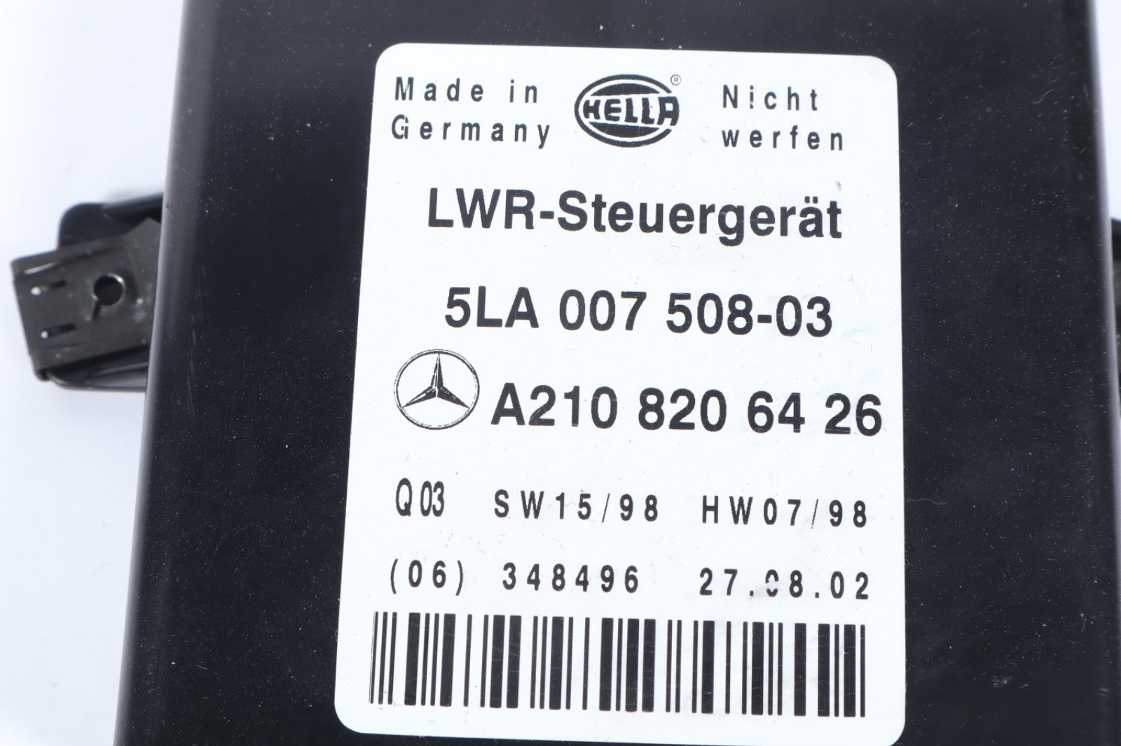 1998 - 2002 Mercedes W208 CLK320 CLK430 Light Control Unit Model ECU OEM