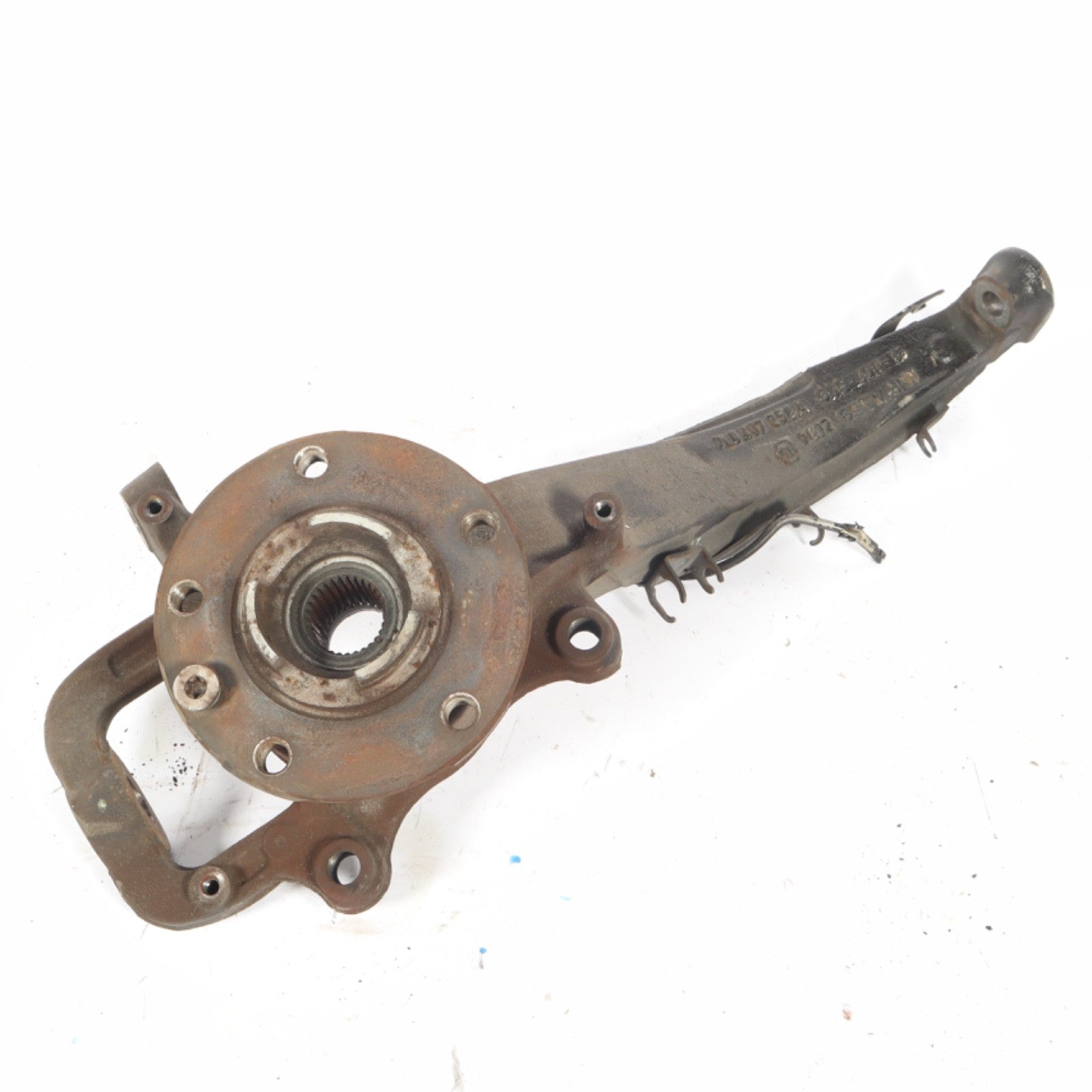 2003-2010 PORSCHE CAYENNE 955 957 FRONT RIGHT SPINDLE KNUCKLE WHEEL HUB OEM