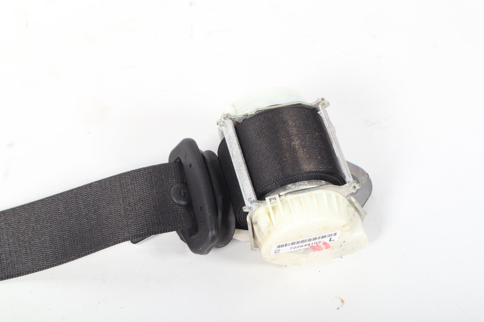 2012-2019 BMW 650I 640I REAR LEFT RIGHT SEAT BELT RETRACTOR BLACK 722644103 OEM