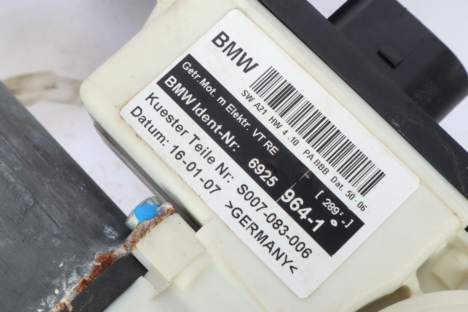 2004-2010 BMW X3 FRONT RIGHT WINDOW REGULATOR OEM 6925964