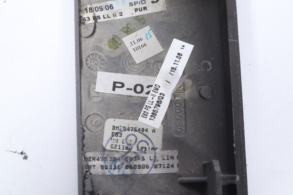 2007–2010 BMW X3 E83 LEFT DASH OUTER TRIM MOLDING PANEL OEM