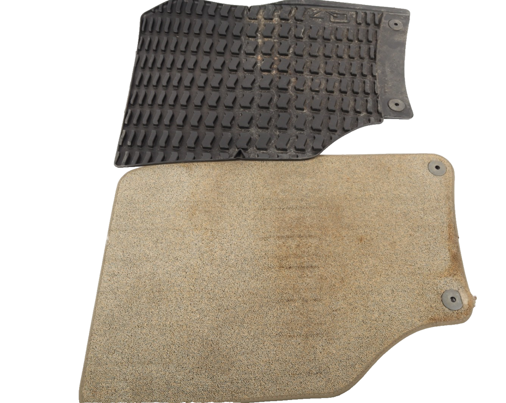 2006-2015 Audi Q7 Front Right Side Weathertech Floor Mat Carpet Cover Set OEM