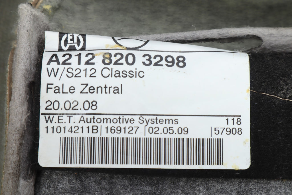 2010-2016 MERCEDES-BENZ E350 SEDAN FRONT DRIVER LEFT SEAT UPPER LEATHER OEM