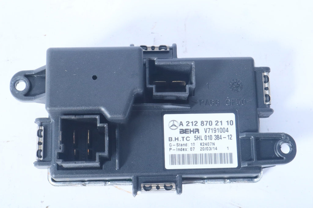 Mercedes W207 E550 E350 AC A/C Heater Fan Blower Motor Resistor OEM