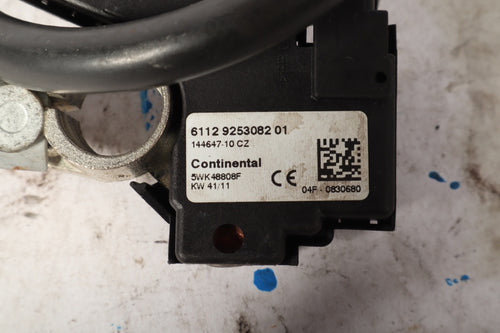 09-19 BMW F10 535i 650i 740i X3 X4 M5 M6 TRUNK NEGATIVE BATTERY CABLE OEM