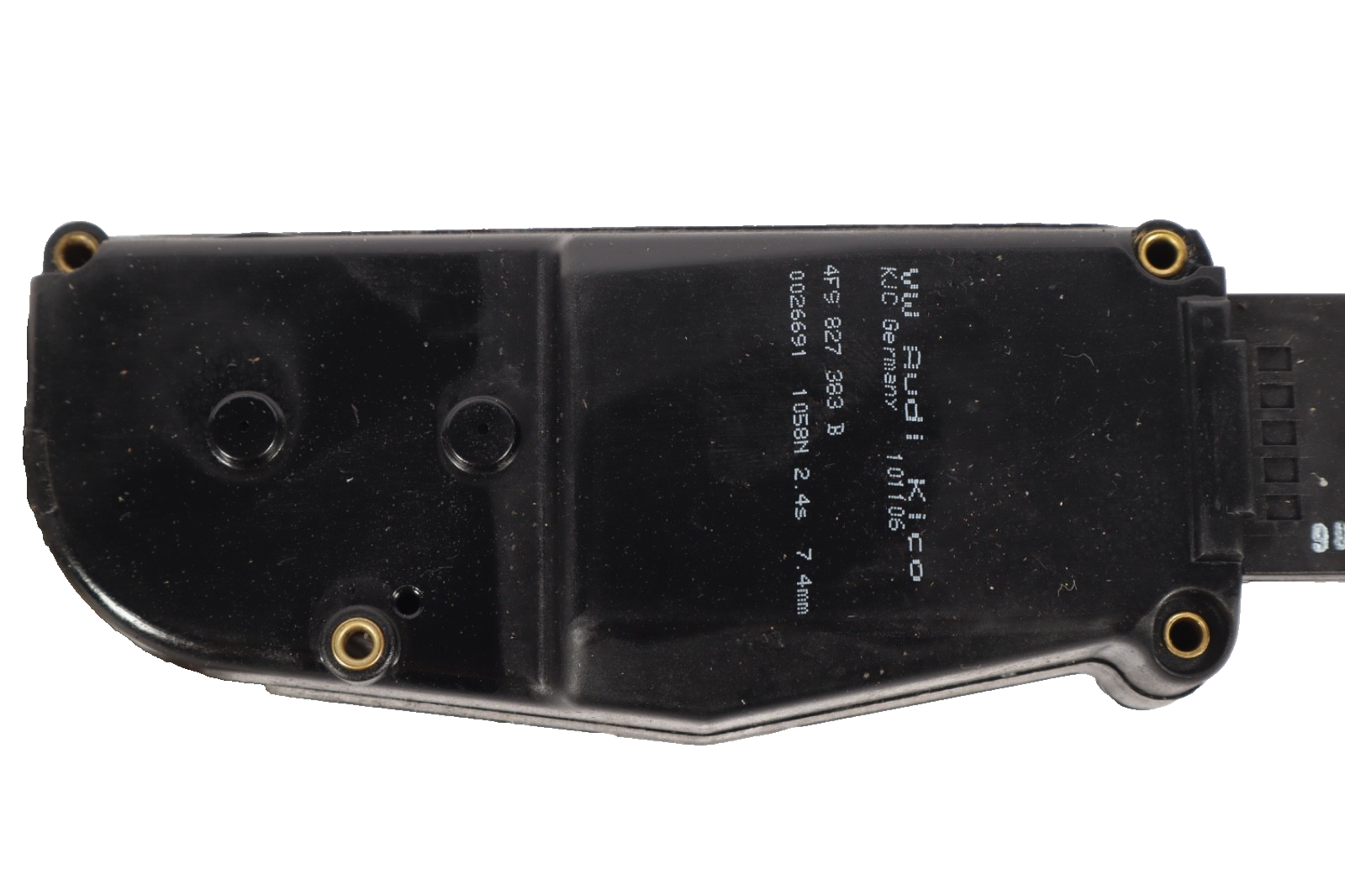 2007-2015 AUDI Q7 TRUNK LID LOCK LATCH ACTUATOR STRIKER PLATE 4F9827383B OEM