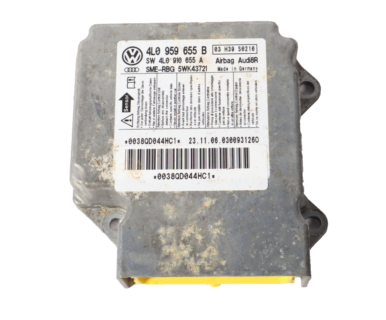 2010-2014 2013 AUDI Q7 Bag Chassis Control Module OEM