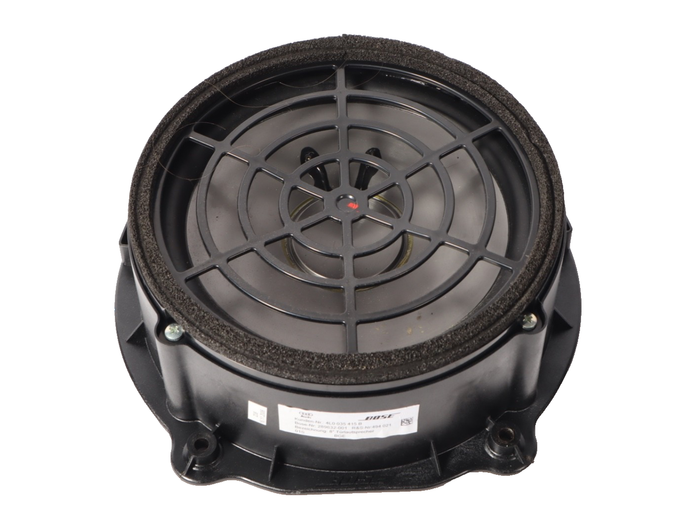 2007-2015 Audi Q7 Front Left Door Speaker Bose 4L0035415B OEM