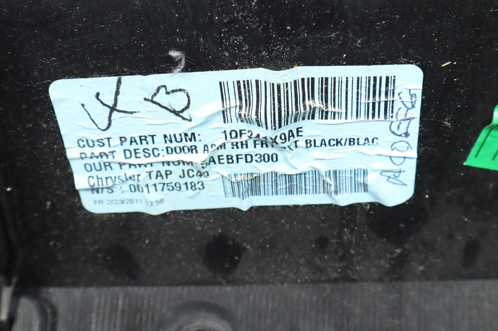 2012 DODGE JOURNEY FRONT LRIGHT PASSENGER INTERIOR DOOR PANEL TRIM OEM