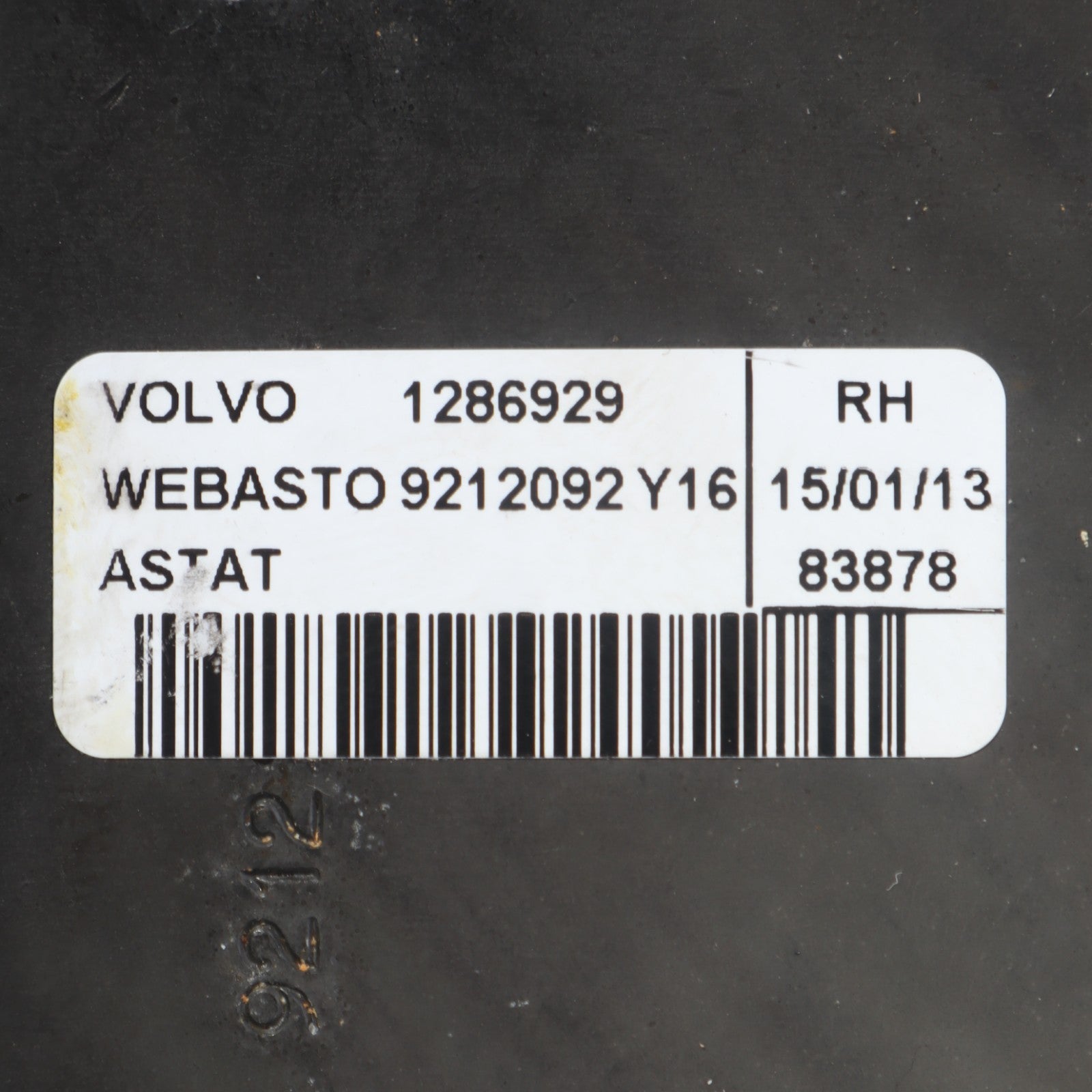 2006-2013 VOLVO C70 FRONT RIGHT AND LEFT ROOF LOCK LATCH CATCH PAIR SET OEM