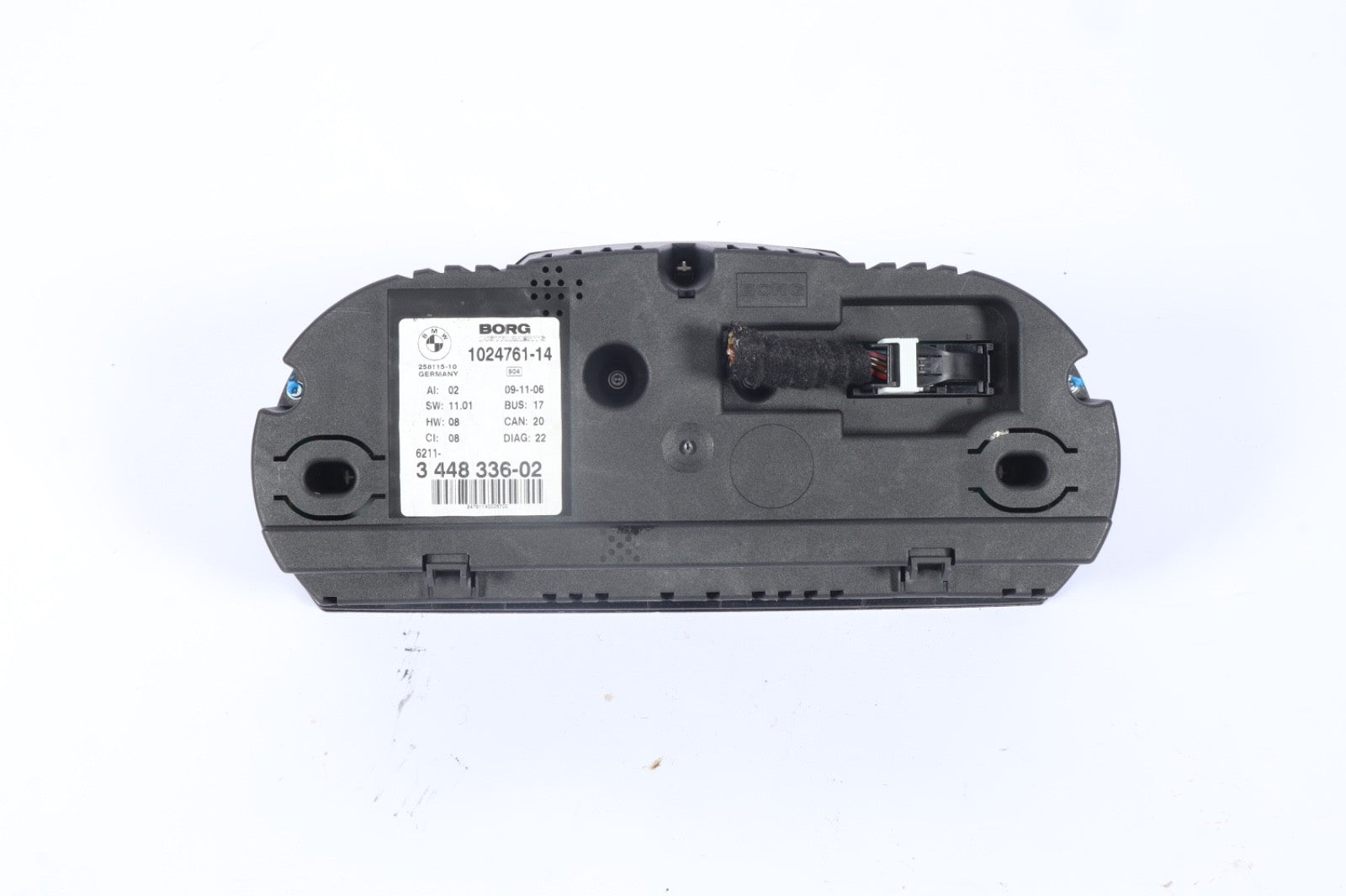 2007 - 2010 BMW X3 E83 INSTRUMENTCLUSTER SPEEDOMETER 3448336-02 OEM