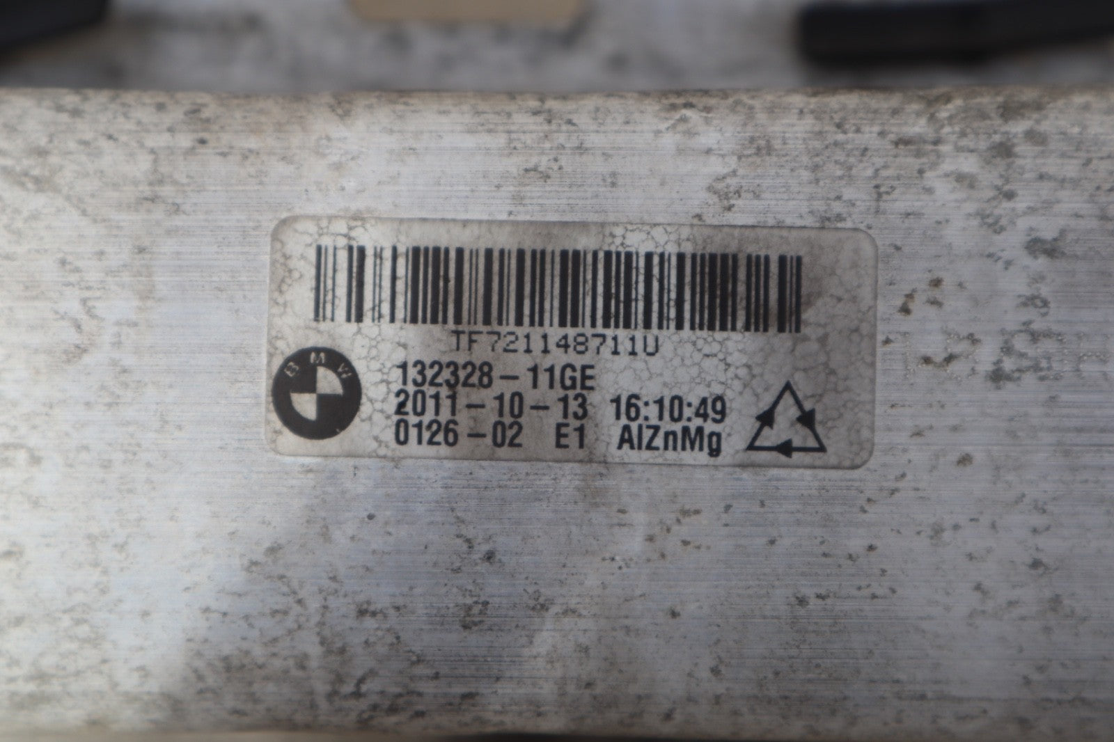 09-15 BMW 650i 750Li Front Bumper Reinforcement Impact Bar 132328-11GE Oem