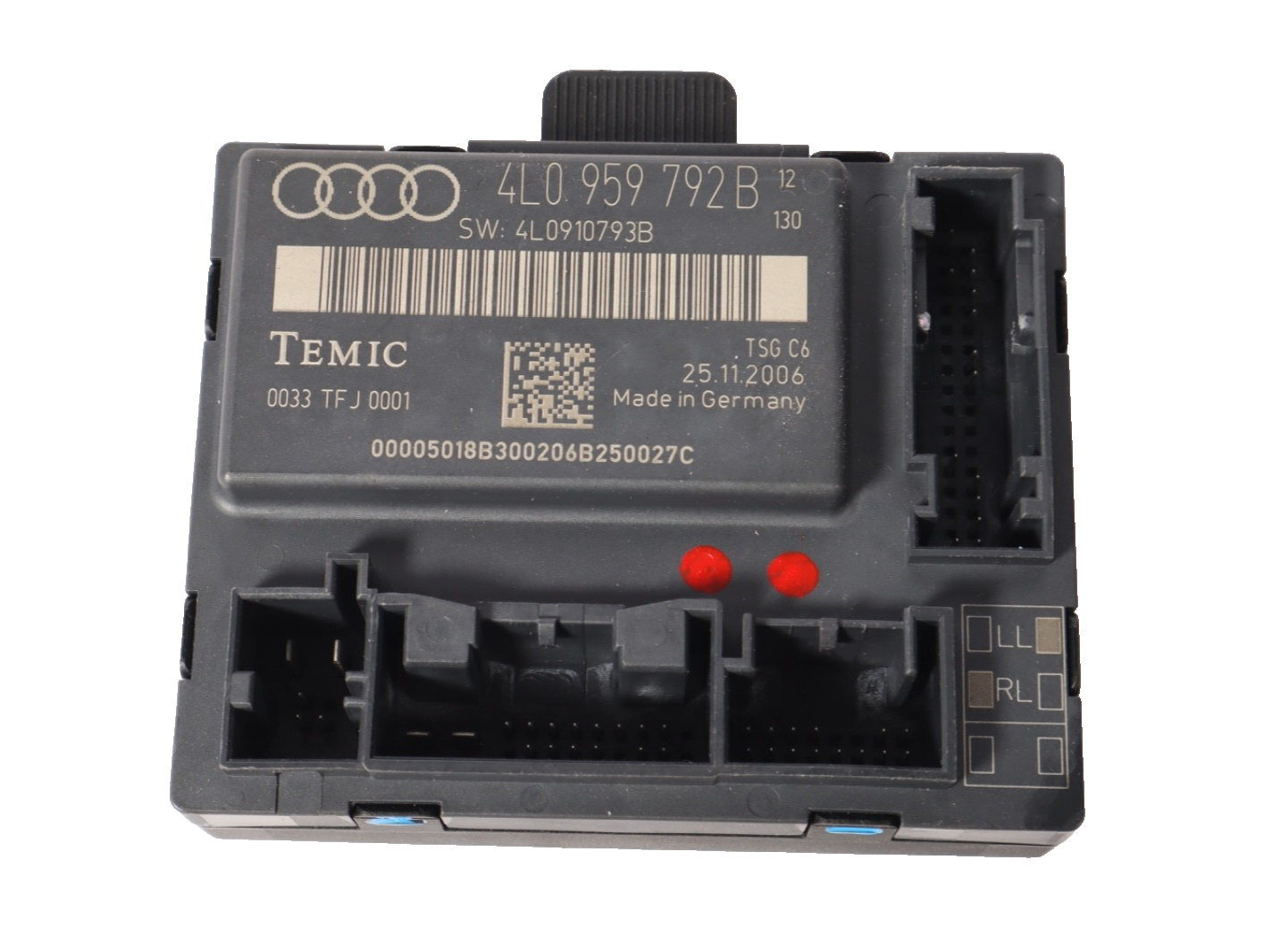 2007 -2015 AUDI Q7 4L FRONT RIGHT DOOR CONTROL MODULE 4L0959793B OEM