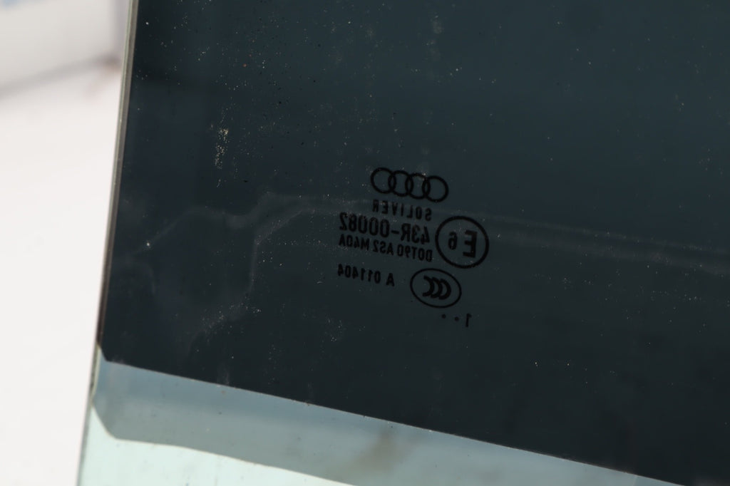 12-18 Audi A7 Quattro RS7 Rear Right Passenger Side Door Window Auto Glass Oem