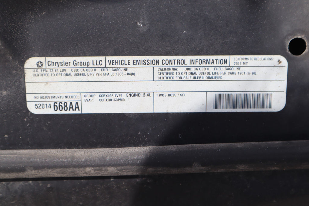 2009-2020 DODGE JOURNEY HOOD OEM ONLY PICK UP!!!