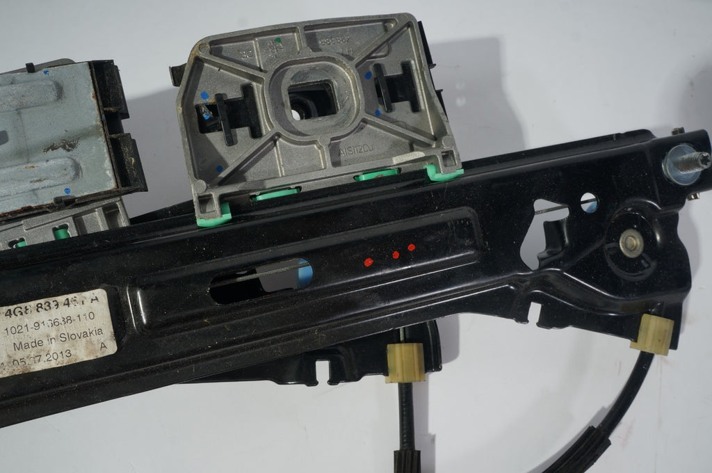 2012 - 2017 AUDI A7 REAR LEFT DRIVER SIDE DOOR WINDOW REGULATOR OEM 4G8839461C