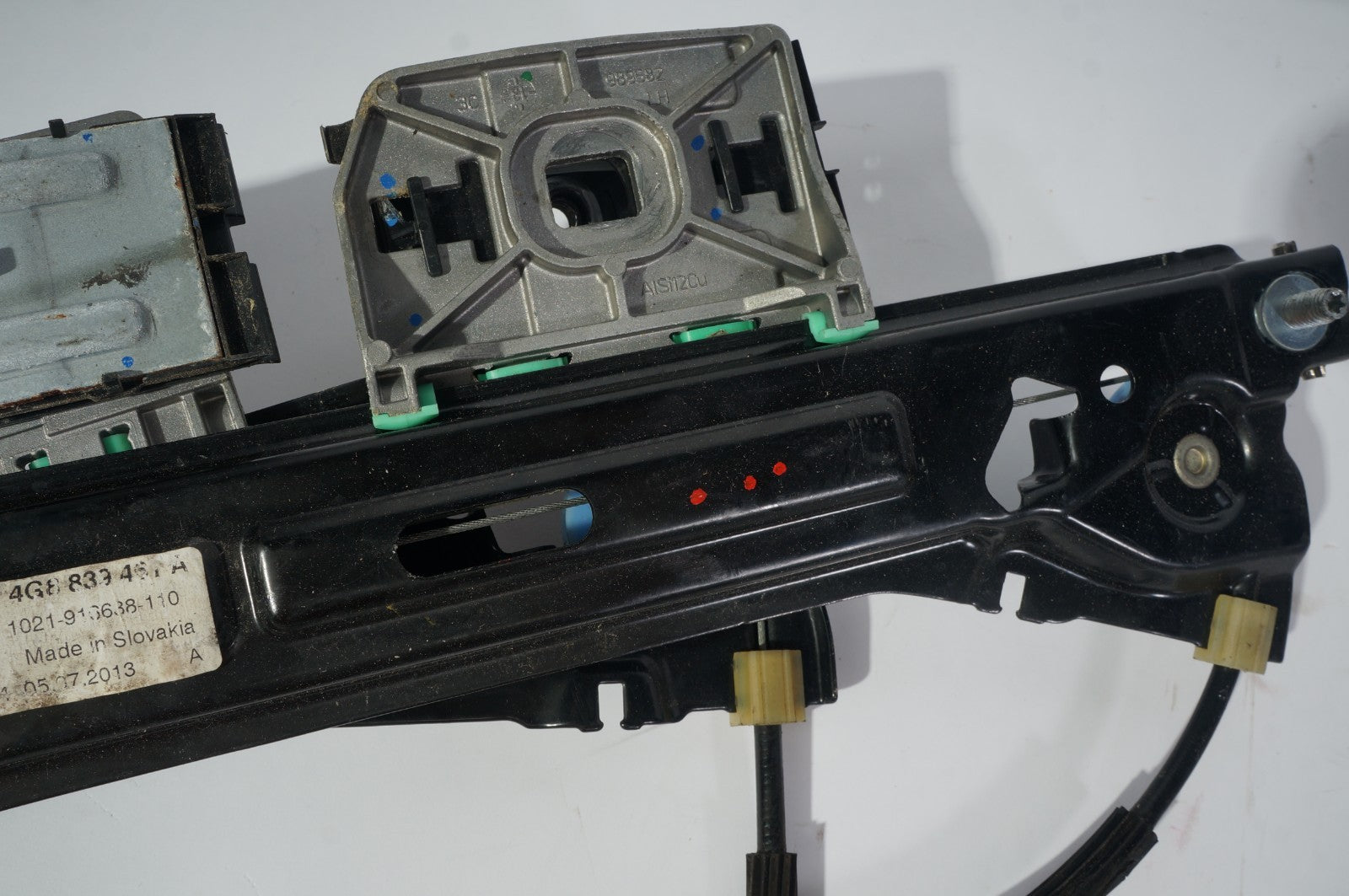 2012 - 2017 AUDI A7 REAR LEFT DRIVER SIDE DOOR WINDOW REGULATOR OEM 4G8839461C