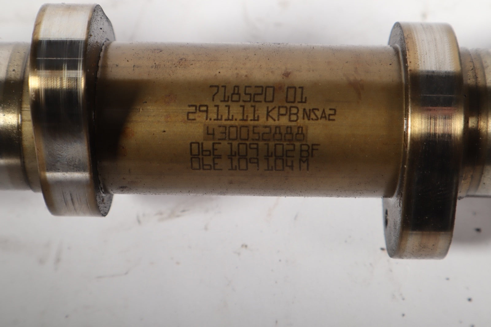 2012-2015 AUDI A7 3.0L V6 ENGINE RIGHT SIDE EXHAUST CAMSHAFT ACTUATOR GEAR OEM