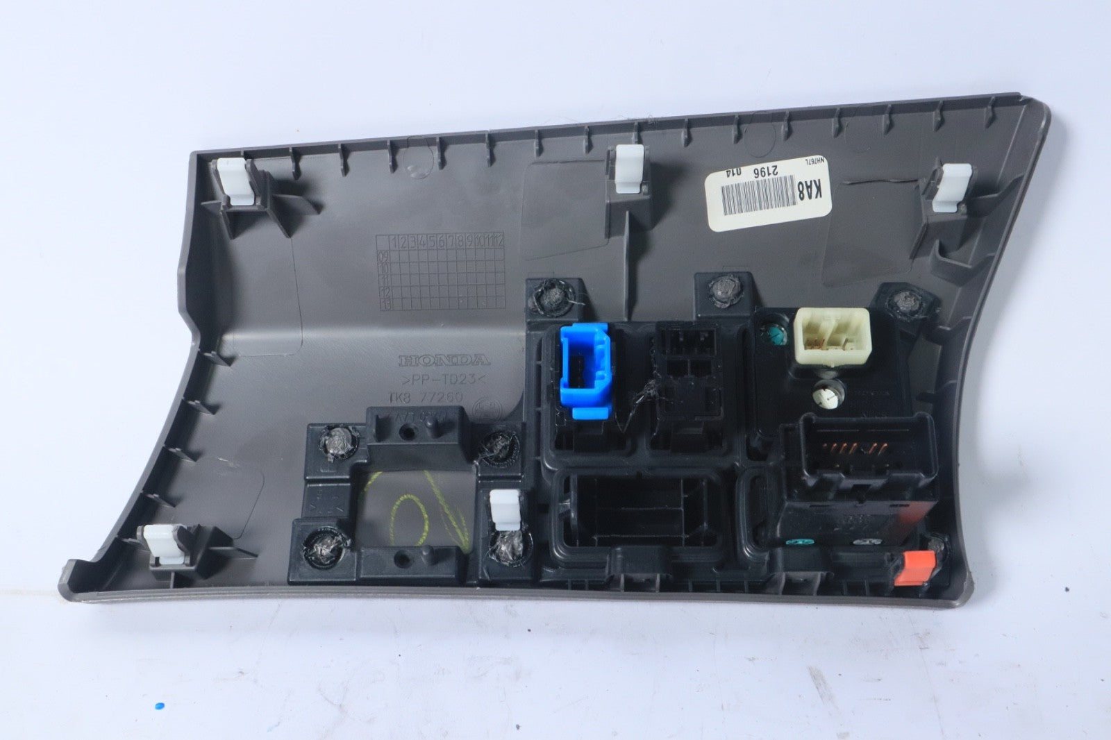 14 - 17 HONDA ODYSSEY DASH PANEL SLIDING DOOR LDW TRACTION TRUNK PARKING SWITCH