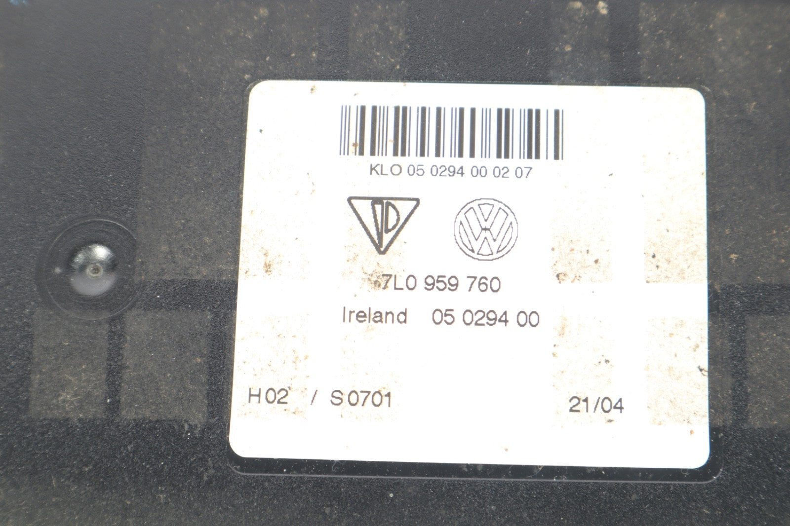 2003 - 2010 Porsche Cayenne Power Seat Adjustment Memory Control Module OEM