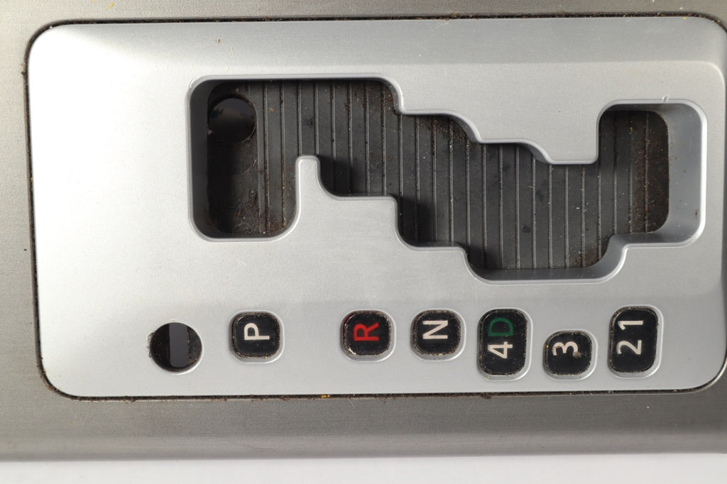 2008-2015 Nissan Armada Titan Gear Shifter Bezel Trim CupHolder Silver Gray OEM