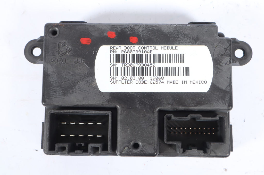 2011-2020 DODGE GRAND CARAVAN REAR LEFT DOOR ACTUATOR CONTROL MODULE 68079910AB