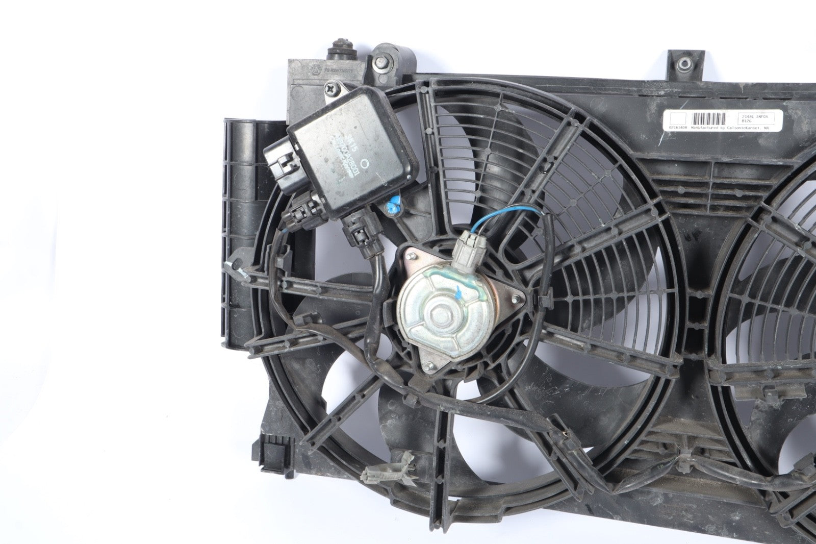 2013-17 NISSAN LEAF Radiator Cooling Fan Mod Assy 214813NF0A OEM
